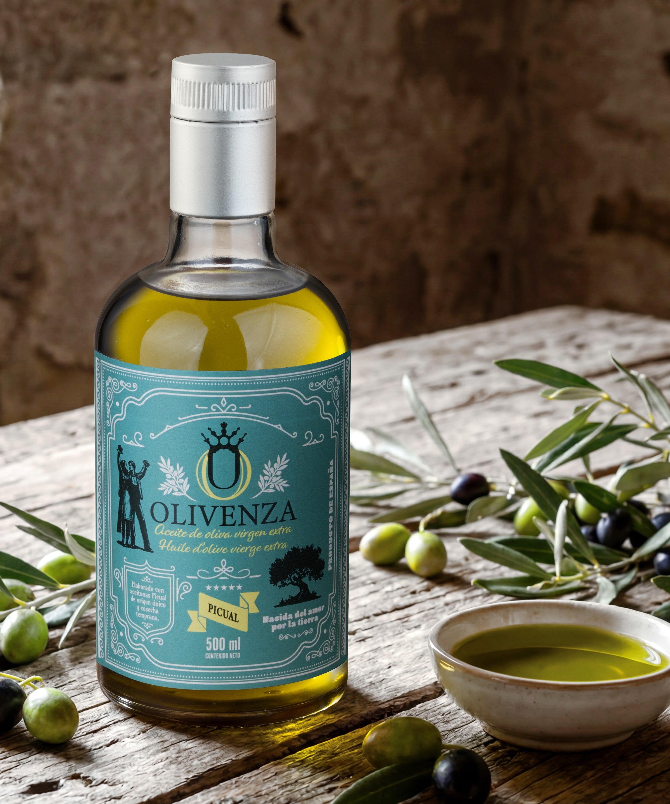 Olivenza - 500ml - Aceite De Oliva Virgen Extra